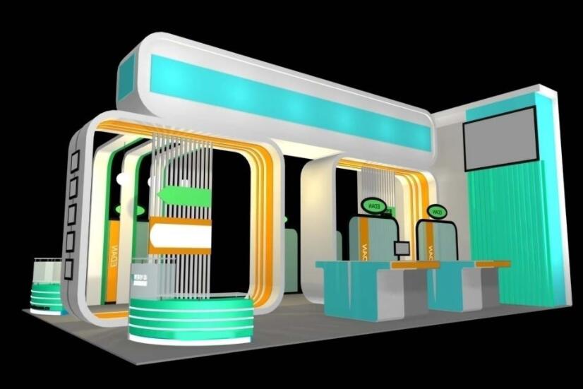 青岛会展搭建展览展台如何设计的被打中所认可