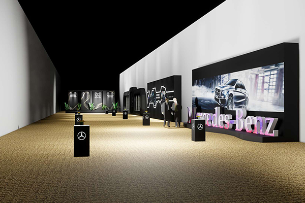 梅赛德斯奔驰展会策划
