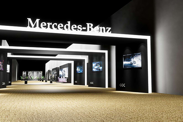 梅赛德斯奔驰展会策划
