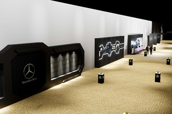 梅赛德斯奔驰展会策划