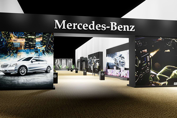 梅赛德斯奔驰展会策划